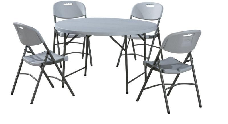 Hot Sale Hotel Metal Dining Home Folding Table for Party