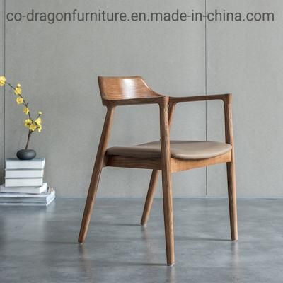 New Design Wholesale Home Furniture Wooden Dining Chair with Arm
