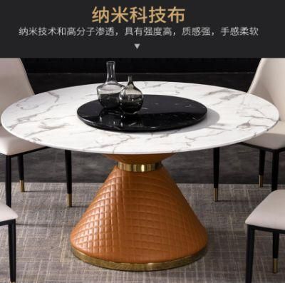 Best Selling Nordic Modern Minimalist Rectangular Marble Tables Combination with Marble Top and Metal Stainless Steel Base
