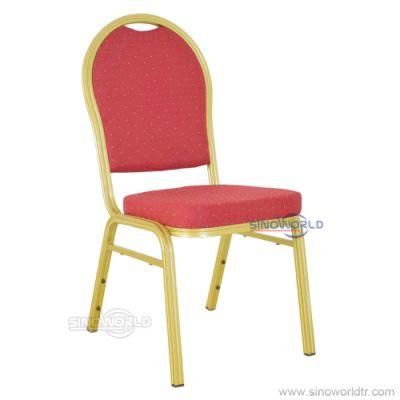 High Quality Luxury Iron Metal Restaurant Dining Wedding Hotel Banquet Chair