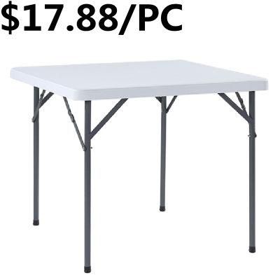 High Qualityhome Furniture Restaurant Round Dining Folding Table Wholesale