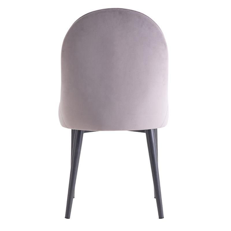 Dining Room Furniture Nordic Restaurant Wedding Banquet Chair Modern Upholstery Arm Fabric Velvet Dining Chairs