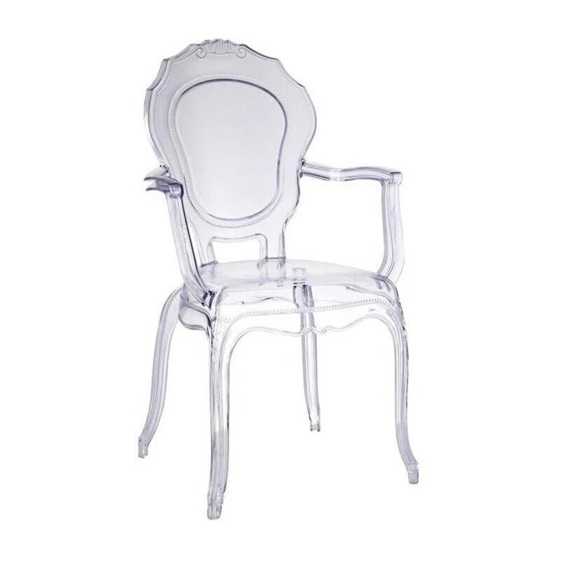 Wholesale Hotel Furniture Wedding Banquet Event Polycarbonate Plastic Clear Transparent Chair