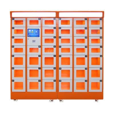 a Safe and Convenient Smart Metal Locker Delivery Locker for Food Delivery