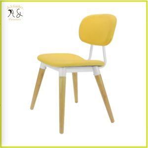 Dining Chair Furniture Nordic Style Design Lounge Chair Wood with Seat Pad