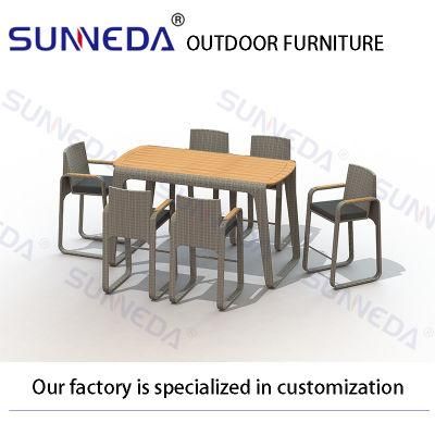 Bar Aluminum Outdoor Chair Furniture Sets Dining Table Chair Set