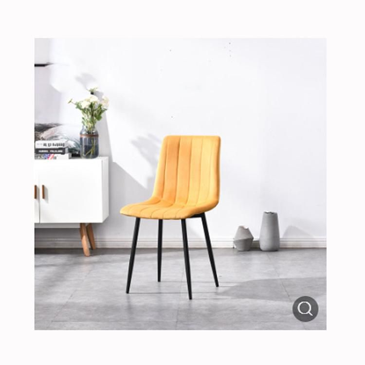 Most Popular Velvet Metal Design Chairs Modern Restaurant Cafe Furniture Import Dining Chairs Trade Cafe Chair