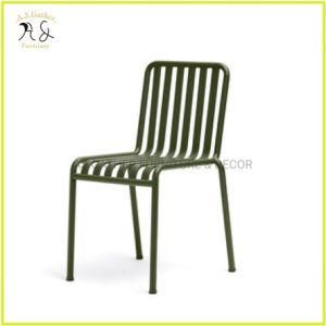 Modern Nordic Ins Stylish Metal Dining Chair Outdoor Aluminum Garden Chair