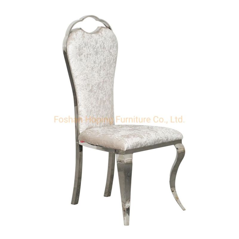 Living Room Gold Stainless Steel Chairs Unique High Quality Modern Restaurant Chair