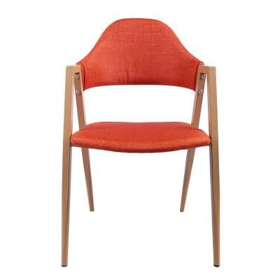 Wholesale Chaise Restaurant Cheap Nordic Fabric Sillas Dining Room Chair