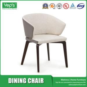 Microfiber Leather Mix Fabric Dining Chair Modern Dining Room Furniture