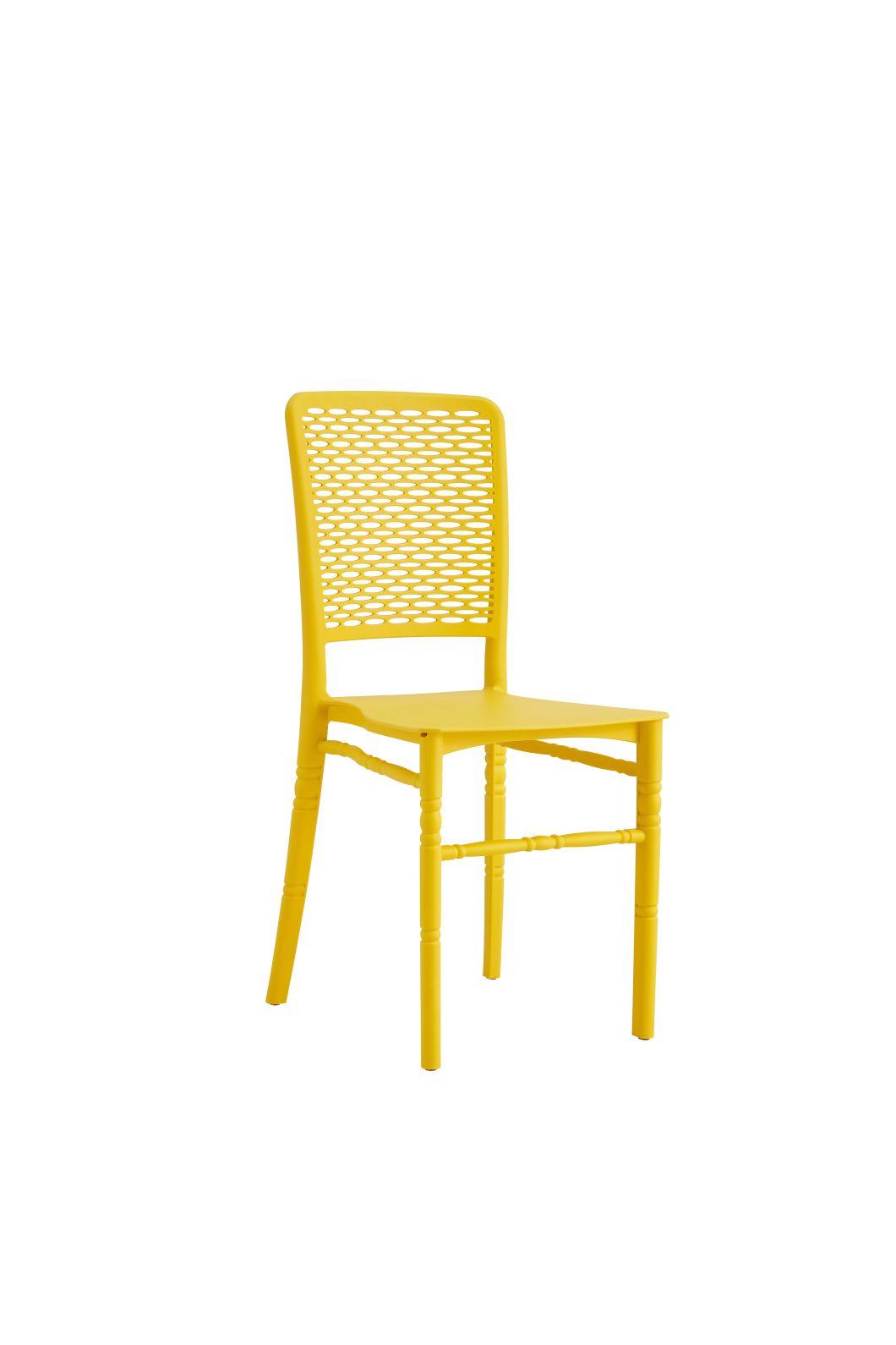 Stackable Cheap Dining Room Furniture Restaurant Modern Outdoor Chair Garden Plastic Chair Dining Chair