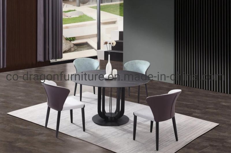 Luxury Round Dining Table Sets with Top for Modern Furniture