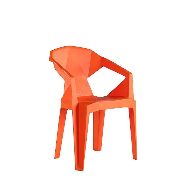 Guest Reception Desk Stackable Economical Plastic Training Visitor Seat Metal Plastic Chair