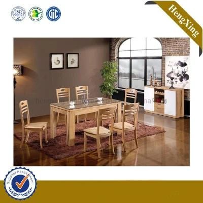 Simple Design Dining Home Dining Table Wooden Living Room Furniture