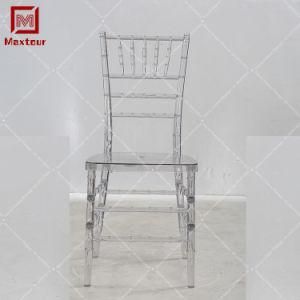 Plastic Acrylic Tiffany Crystal Clear Chiavari Chair Wedding Chair for Party