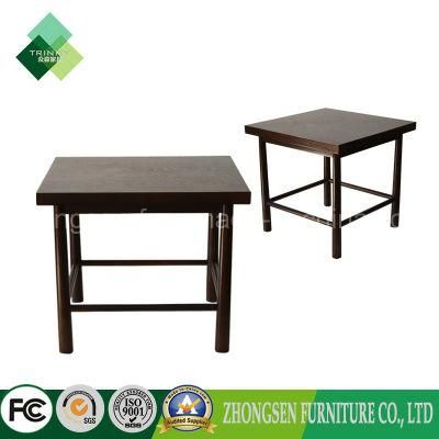 Solid Wood Furniture Square Table Dining Table Used on Cafe Coffee Shop