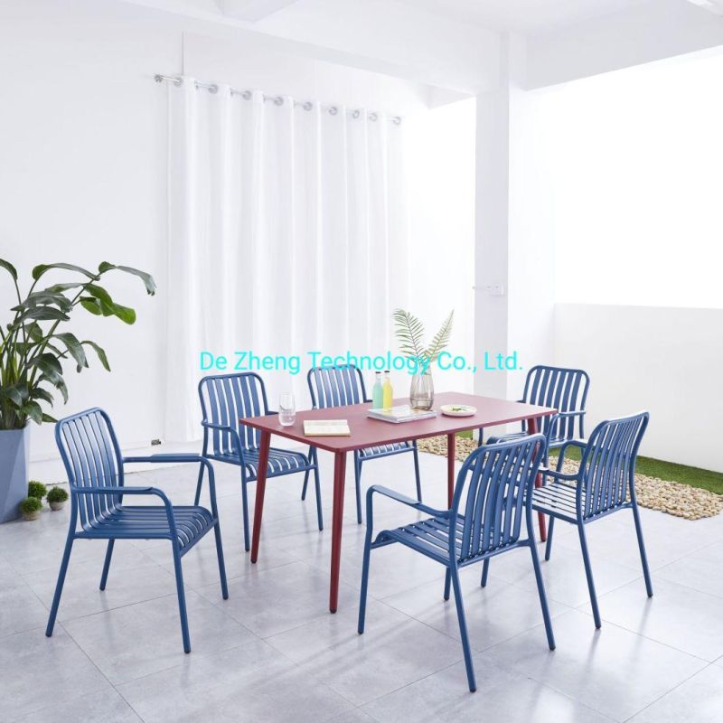Contract Commerical Patio Garden Dining Table and Chair Sets for Hotel Furniture
