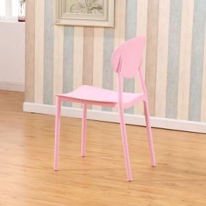 Modern Outdoor Furniture Nordic Romantic PP Material Dining Chair Outdoor Dining Chair
