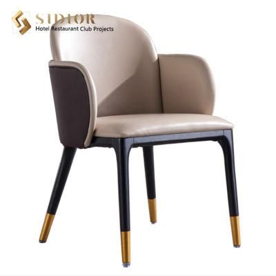 Modern Event Furniture Stackable Black Metal Frame Square Dining Chairs