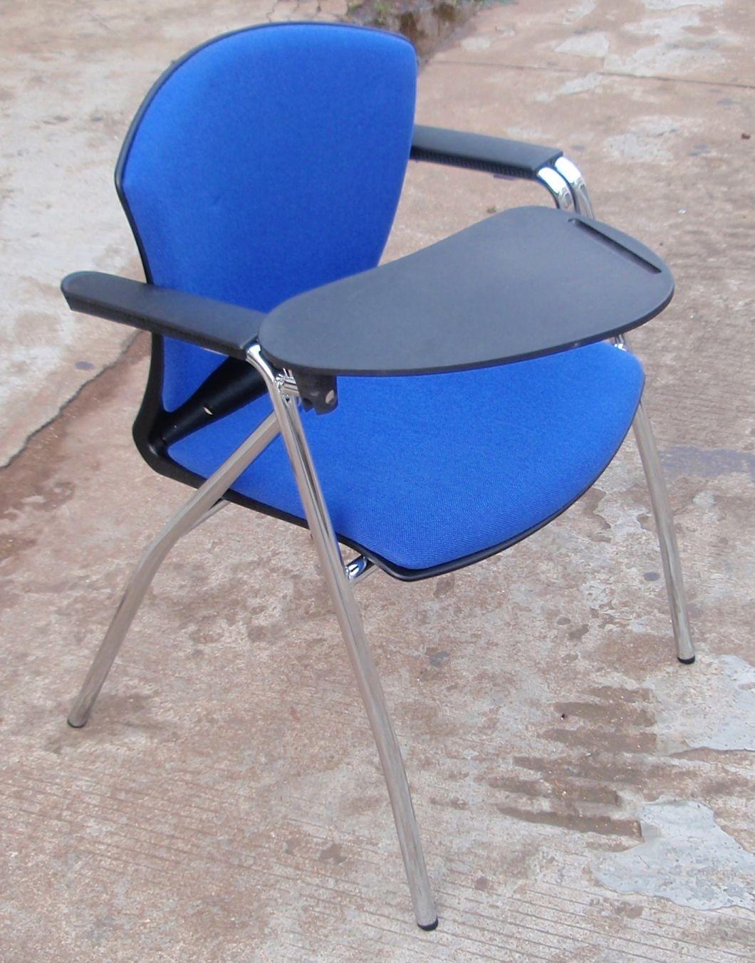 Modern Furniture Metal Leg Plastic Meeting Student Chair with Tablet