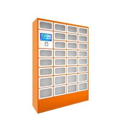 Office Bulilding Fast Food Storage Cabinet Smart Food Locker