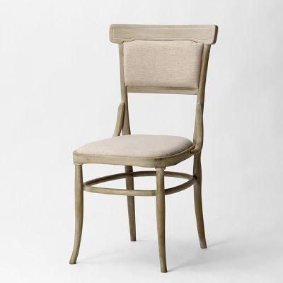 Kvj-9034 Vintage Finish Restaurant Wood Dining Chair