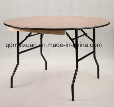High Quality Banquet Folding Round Table Made by Wood M-X1806