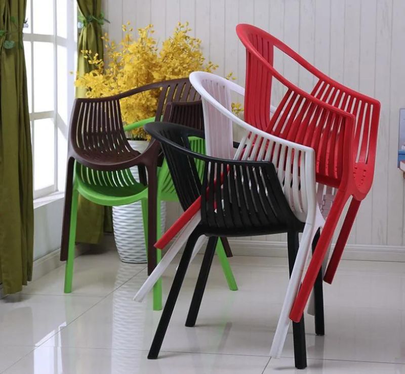 Silla Comedor Frances Dining Furniture Chairs Stackable Yellow Restaurant Chair Monoblock Chair Modern