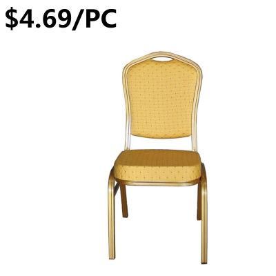 Factory Outdoor Hotel Furniture Leisure Plastic Metal Restaurant Banquet Chair