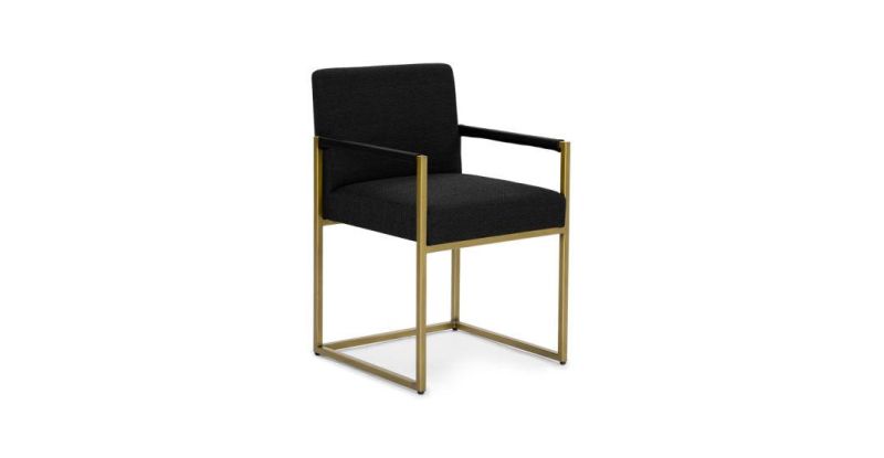 Wholesale Restaurant Furniture Event Iron Frame Velvet Frame Dining Chair Modern Living Room Restaurant Home Dining Furniture Metal Lounge Leisure Chair