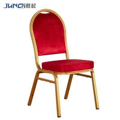 Hot Sale Stacking Cheap Aluminum Wedding Banquet Chair