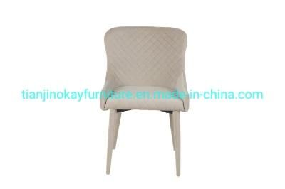 Good Quality of Velvet Fabric Modern Style Dining Chair