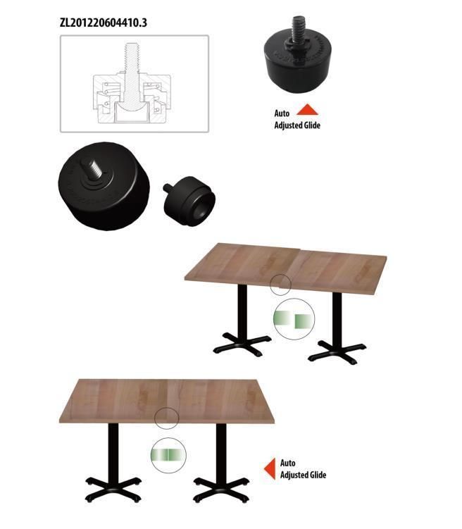Stainless Steel Table Leg Contract Furniture Coffee Table Base