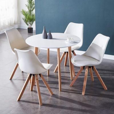 Modena Solid Wood Leather Dining Chairs