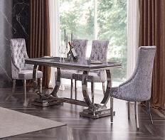 High Recommended Restaurant Family Kitchen Family Dining Table Chair Furniture Combination