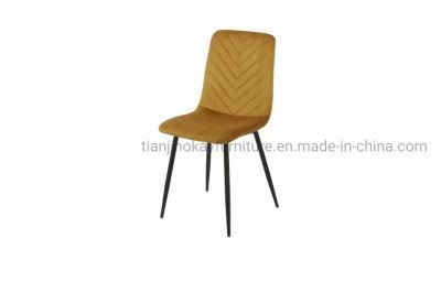 Dining Dining Chair Modern Luxury Nordic Stainless Steel Wooden Fabric Velvet Leather Dining Room Dinning Chairs Dining Chairs