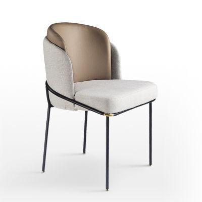 Fil Noir Chair Modern Furniture Contemporary Restaurant Set for Minimalist Style Side Seating Dining Room