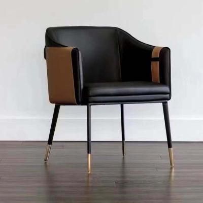 Modern Design of New Design Hot Sale PU Leather Dining Chair