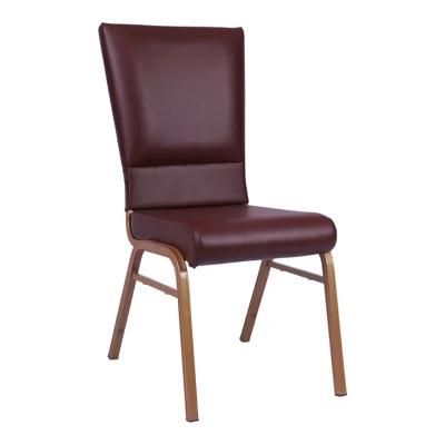 Wholesale Super Strong and Durable Cheap Metal Church Chair