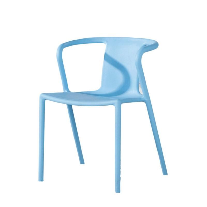 Italian Light Luxury Furniture Red Dining Chair Simple Creative Hotel Chair Plastic