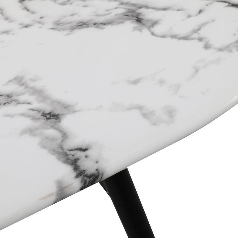 Hot Sales Metal Marble Restaurant Dining Table