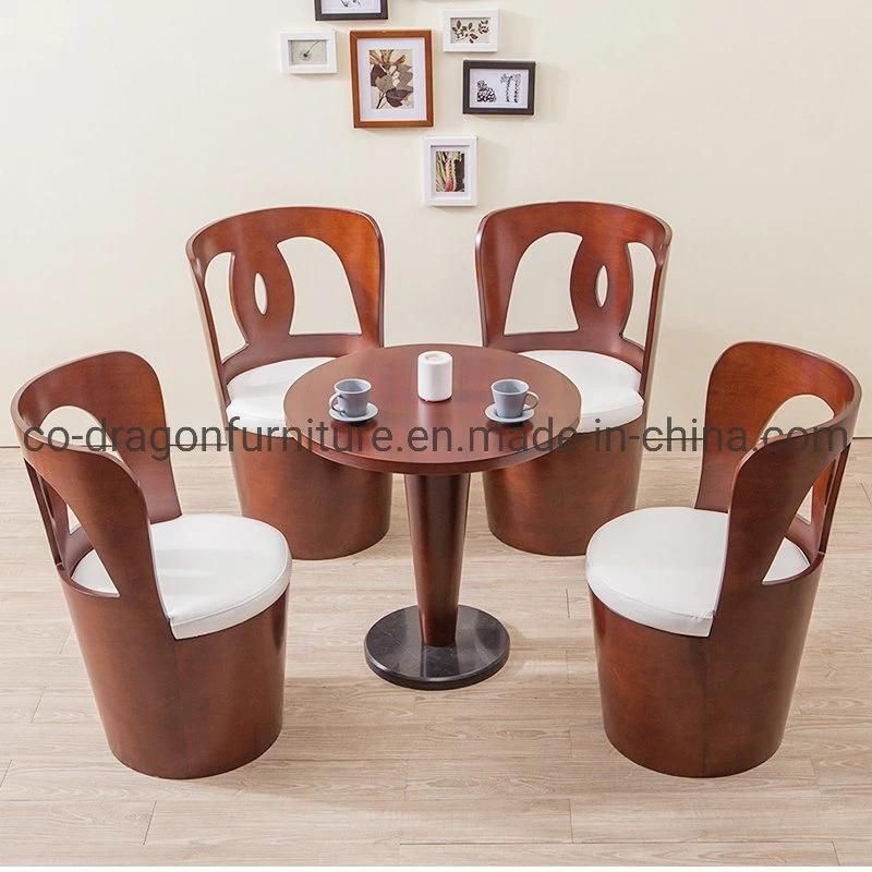 High Quality Modern Restaurant Furniture Leisure Single Leather Coffee Chair