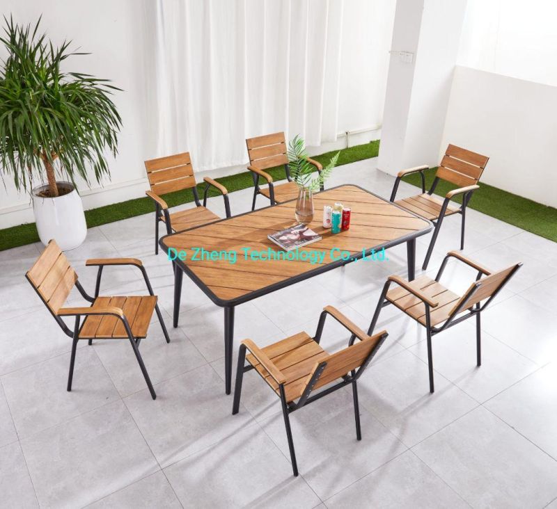 Hot Sale Teak Outdoor Wooden Dining Furniture with Manufacturer Price