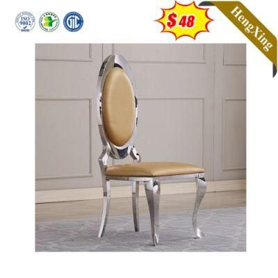 High Quality Simple Modern Stacking Stainless Steel Dining Hotel Banquet Chair