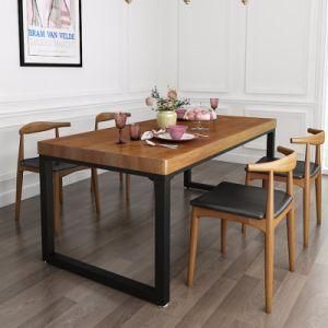 American Style Wooden Dining Room Table Set