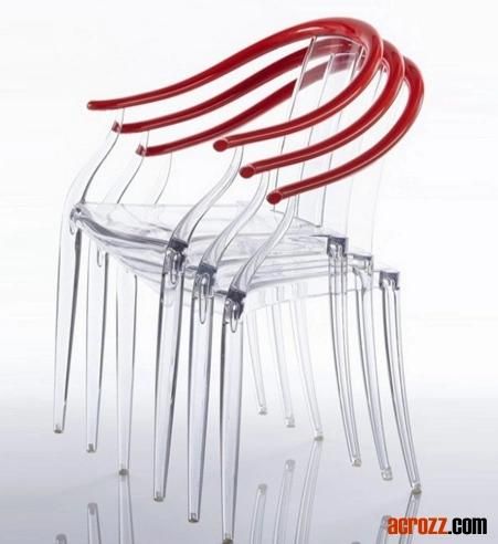Dining Furniture Stack Banquet Acrylic Clear Ghost Mi Ming Chair