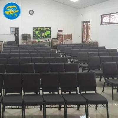 10 Years Project Experience Metal Stacking Theater Auditorium Church Chair
