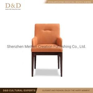 Classics Style Solid Wood Fabric Dining Chair for Home Furniture