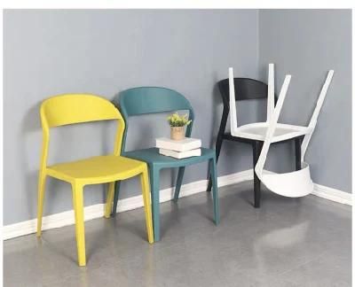Scandinavian Home Decor Sedie Giardino Nordic Plastic Restaurant Dining Chair